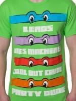 Ninja Turtle Theme Song T-Shirt