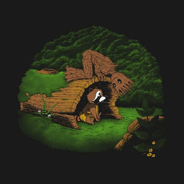 THE TREE AND THE RACCOON THE TREE AND THE RACCOON