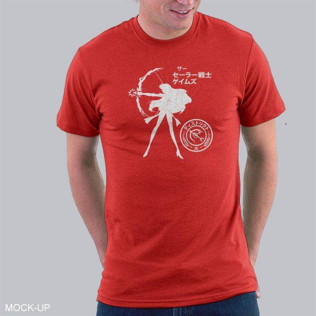 The Senshi Games Mars T-Shirt The Senshi Games Mars