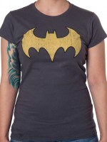 Batgirl Distressed Logo T-Shirt