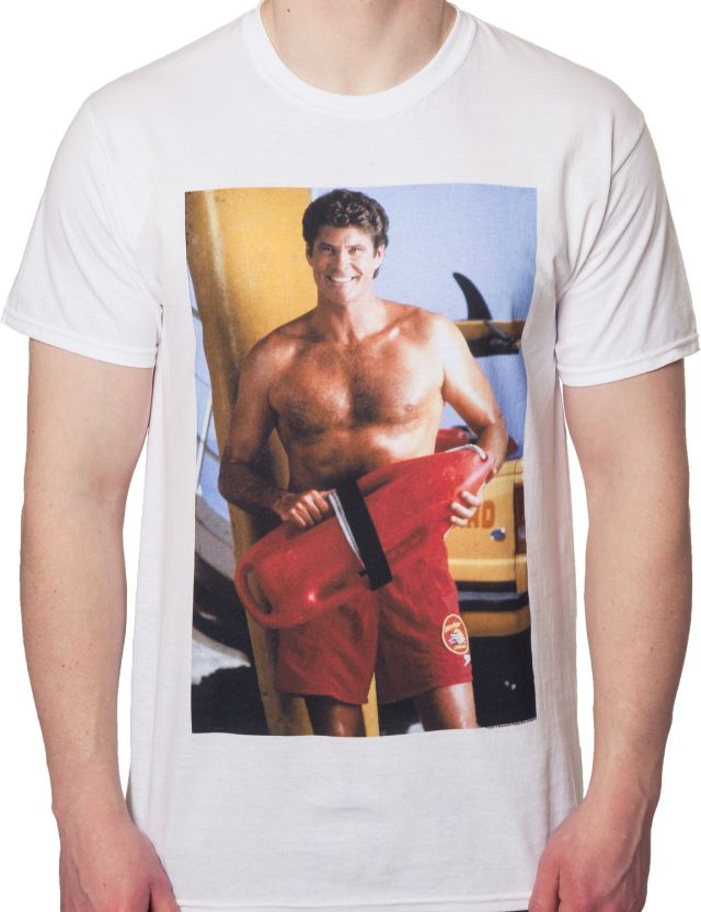 David Hasselhoff Baywatch T-Shirt David Hasselhoff Baywatch