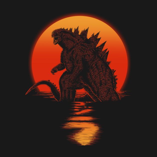 KAIJU ON SUNSET