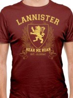 Lannister University (Gold) T-Shirt
