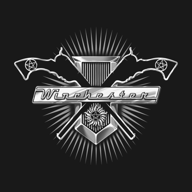 SUPERNATURAL WINCHESTER IMPALA CAR BADGE