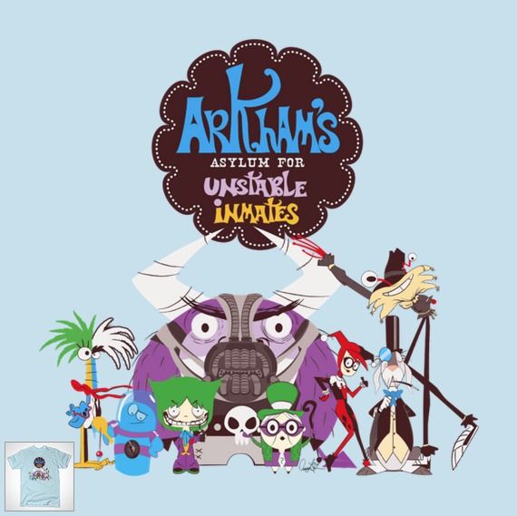 ARKHAM'S ASYLUM FOR UNSTABLE INMATES