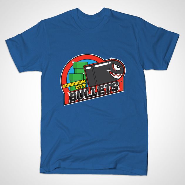 MUSHROOM CITY BULLETS T-Shirt MUSHROOM CITY BULLETS