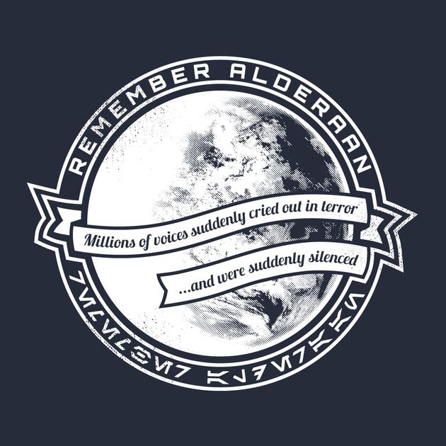 REMEMBER ALDERAAN Design REMEMBER ALDERAAN
