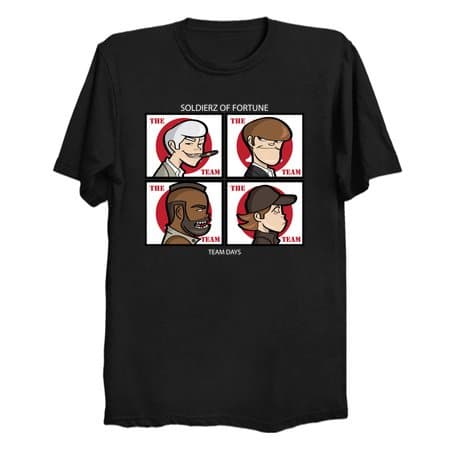 Soldierz of Fortune - A-Team T-Shirt