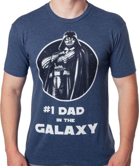 #1 Dad in the Galaxy Star Wars