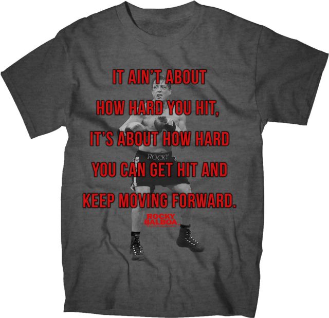 Ain't How Hard You Hit Rocky T-Shirt Ain't How Hard You Hit Rocky