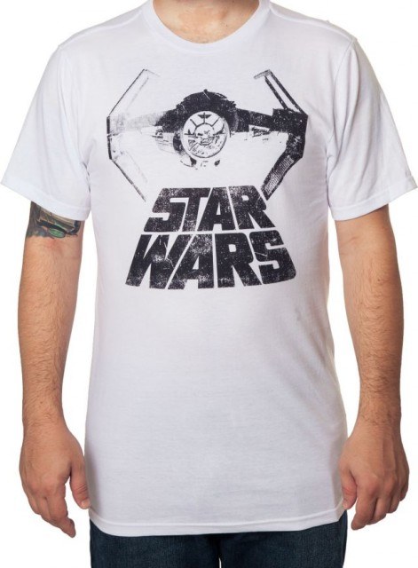 Distressed TIE Starfighter Star Wars