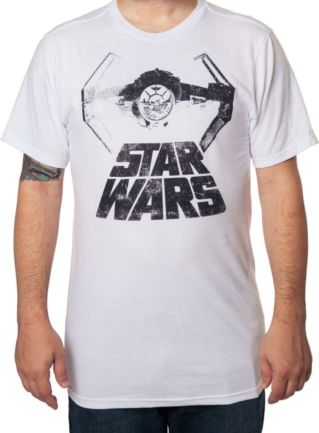 Distressed TIE Starfighter Star Wars