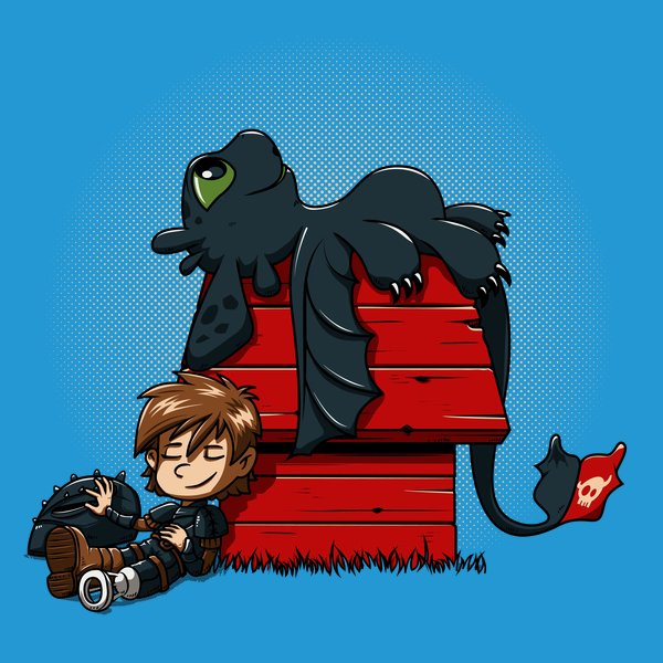 Dragon Peanuts (version 2) How to Train Your Dragon T-Shirt
