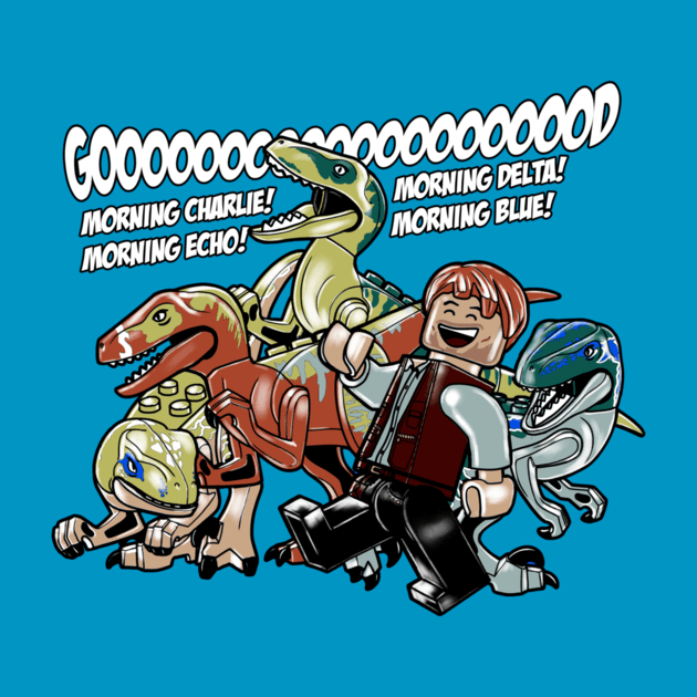 JURASSIC WORLD - GOOD MORNING RAPTORS