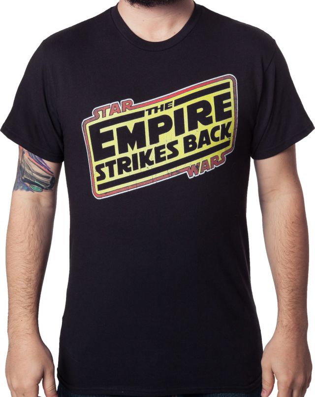 The Empire Strikes Back Logo T-Shirt The Empire Strikes Back Logo