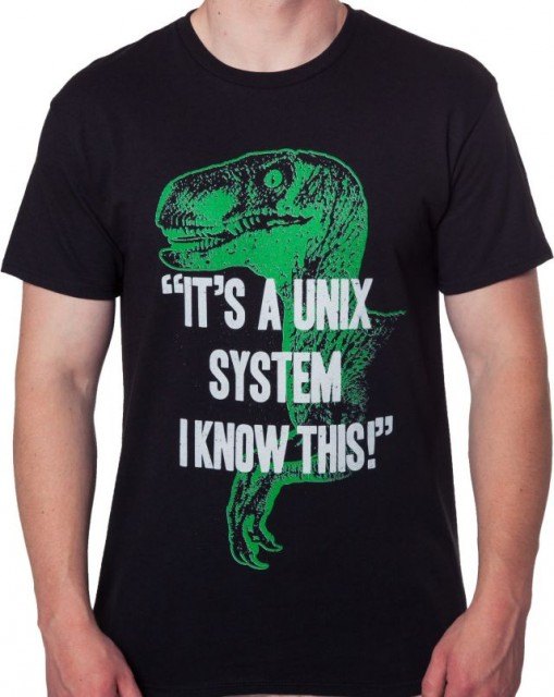 Unix System Jurassic Park