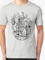 Nightmare in Black and White T-Shirt