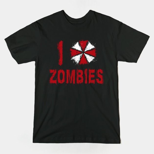 I LOVE ZOMBIES T-Shirt I LOVE ZOMBIES