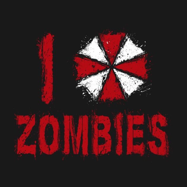 I LOVE ZOMBIES Design I LOVE ZOMBIES