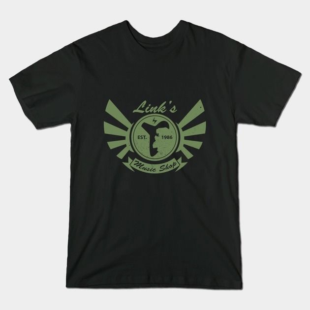 LINK'S MUSIC SHOP T-Shirt LINK'S MUSIC SHOP
