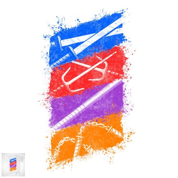 NINJA WEAPONS OF CHOICE Design NINJA WEAPONS OF CHOICE