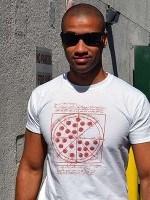 Vitruvian Pizza T-Shirt