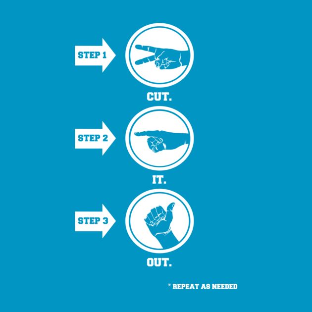 CUT IT OUT Design CUT IT OUT