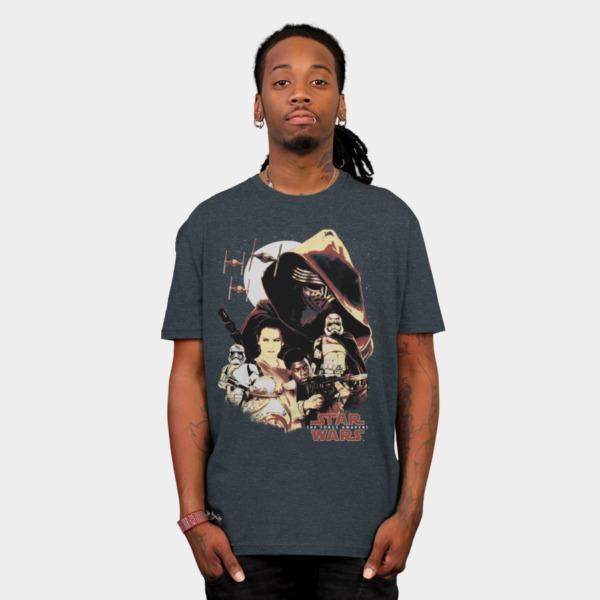 Force Awakens Trailer T-Shirt Force Awakens Trailer