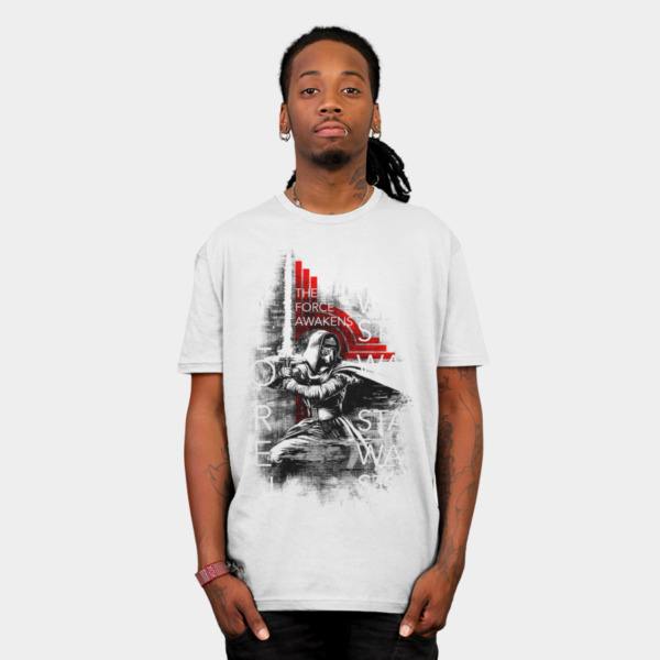 Kylo Ren Distressed T-Shirt Kylo Ren Distressed