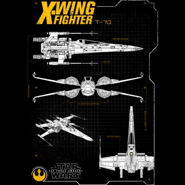 Resistance X-Wing Schematic