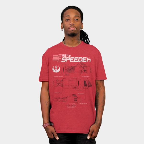Rey's Speeder T-Shirt Rey's Speeder