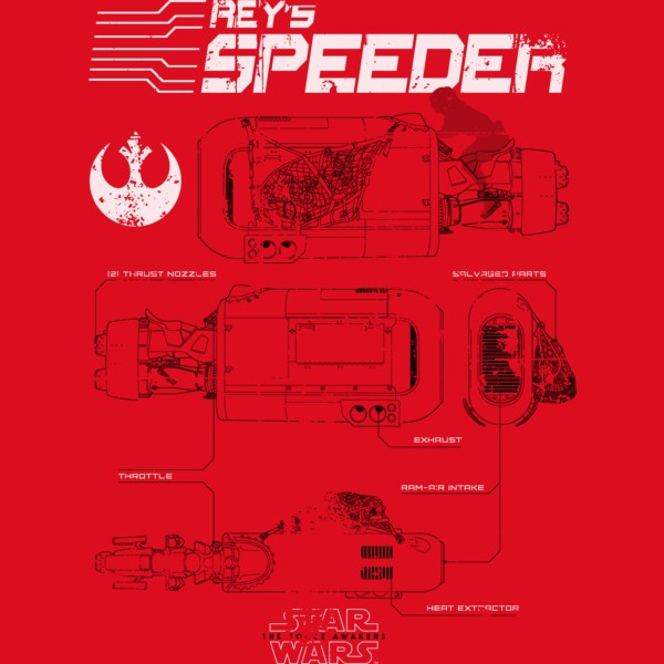 Rey's Speeder Design Rey's Speeder