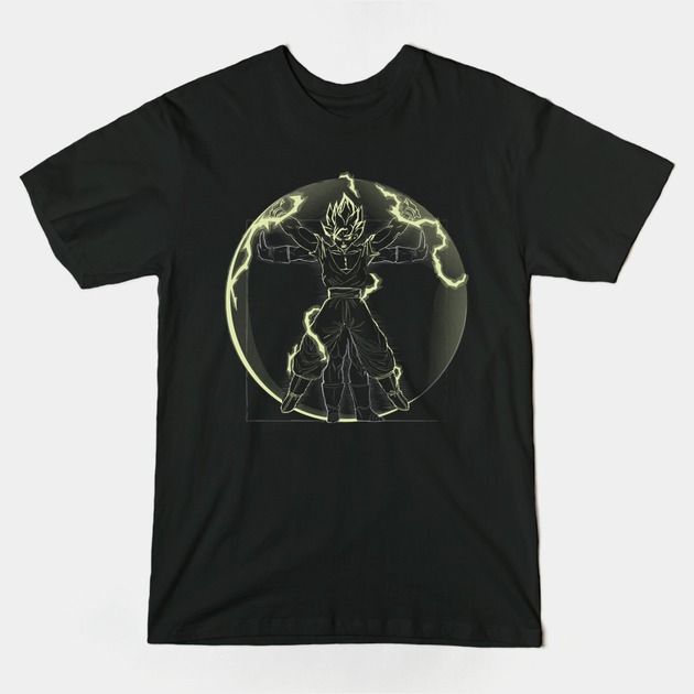 VITRUVIAN SAIYAN ( KAKAROT VARIANT) T-Shirt VITRUVIAN SAIYAN ( KAKAROT VARIANT)