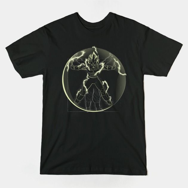 VITRUVIAN SAIYAN ( PRINCE VARIANT) T-Shirt VITRUVIAN SAIYAN ( PRINCE VARIANT)