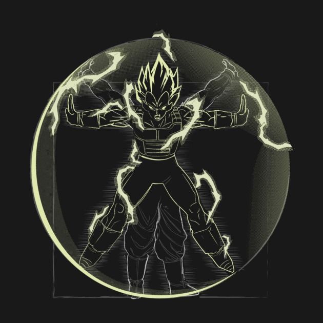 VITRUVIAN SAIYAN ( PRINCE VARIANT) Design VITRUVIAN SAIYAN ( PRINCE VARIANT)