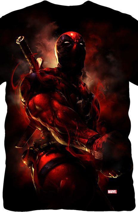 Hyper Real Deadpool T-Shirt Hyper Real Deadpool