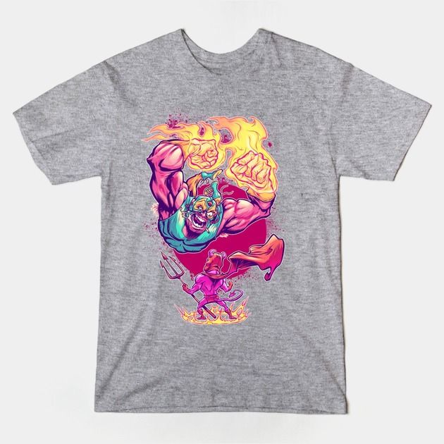 LUCHADORO VS. EL DIABLO T-Shirt LUCHADORO VS. EL DIABLO