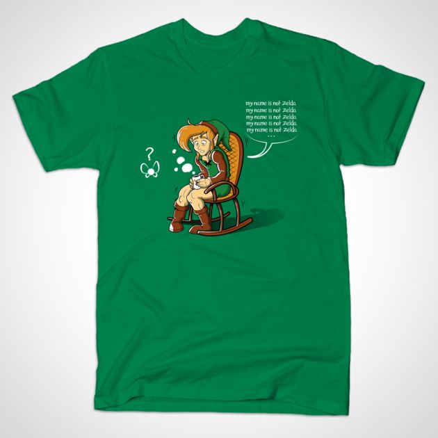 MY NAME IS NOT ZELDA T-Shirt MY NAME IS NOT ZELDA