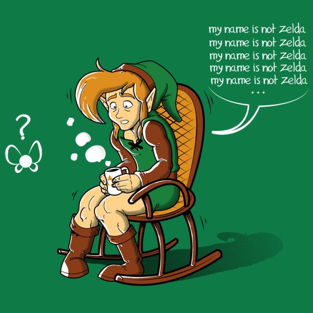MY NAME IS NOT ZELDA Design MY NAME IS NOT ZELDA