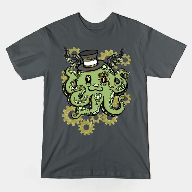 STEAM-PUNK CTHUHLU T-Shirt STEAM-PUNK CTHUHLU