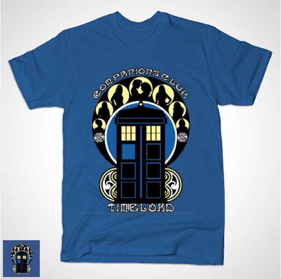 TIMELORD COMPANIONS CLUB T-Shirt TIMELORD COMPANIONS CLUB