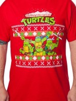 TMNT Group Christmas T-Shirt