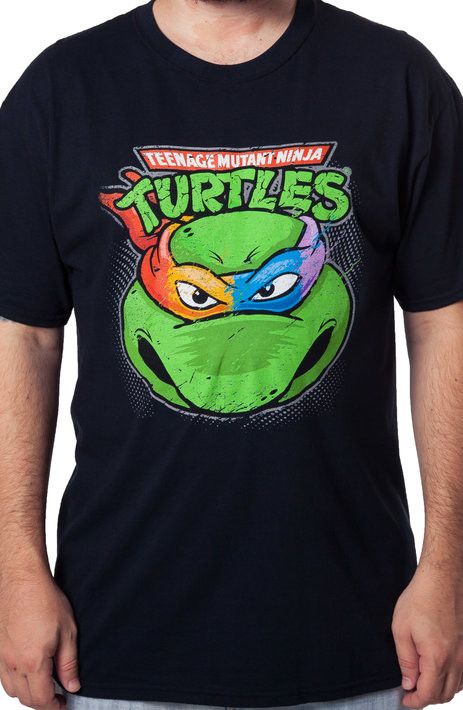 TMNT Multi Color Mask T-Shirt TMNT Multi Color Mask