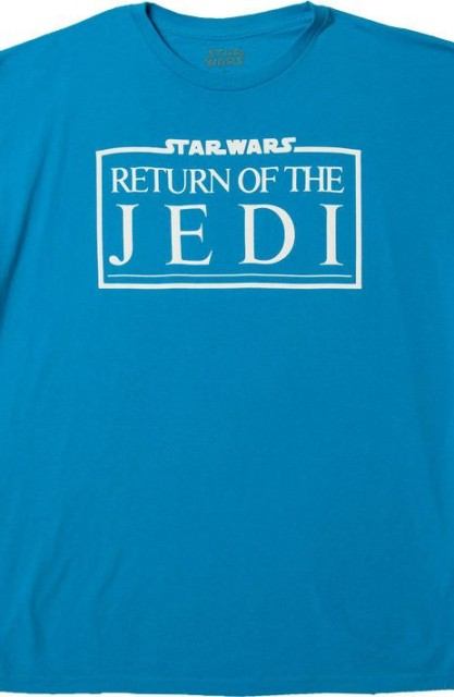 Turquoise Return Of The Jedi Logo Star Wars