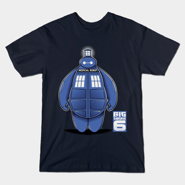BIG TARDIS 6 T-Shirt BIG TARDIS 6