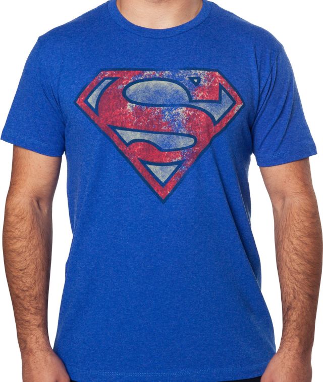 Distressed Superman Symbol