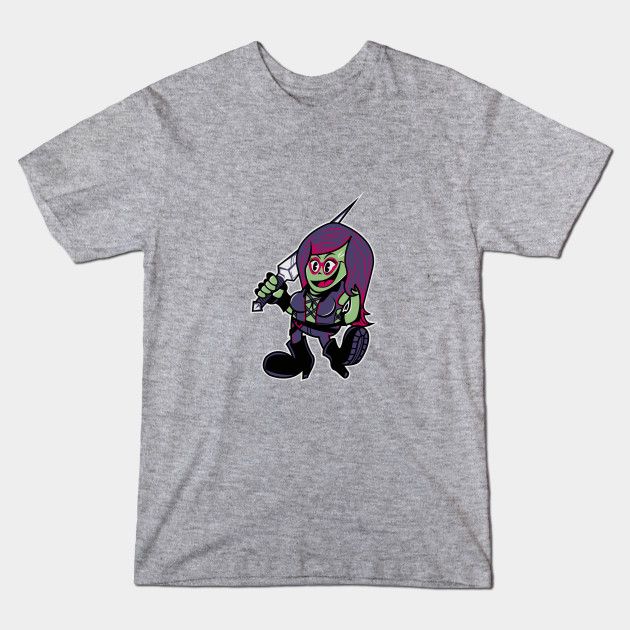 GAMORA VINTAGE CARTOON STYLE