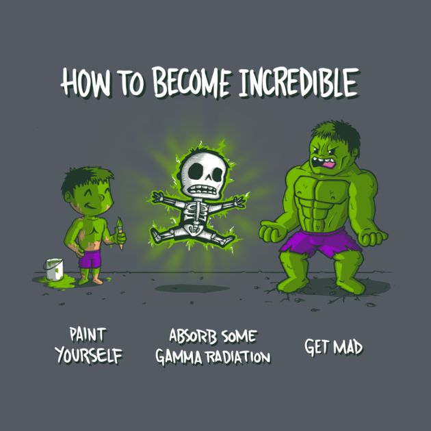 HOW TO BECOME INCREDIBLE