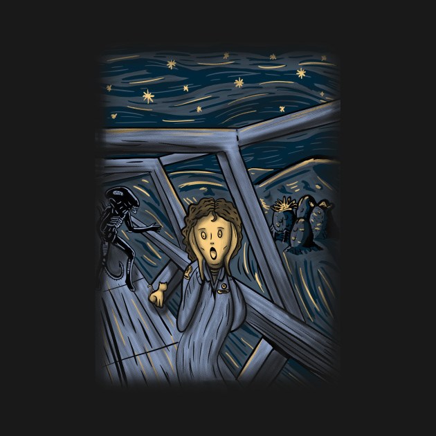 IN SPACE NO ONE CAN HEAR YOU SCREAM