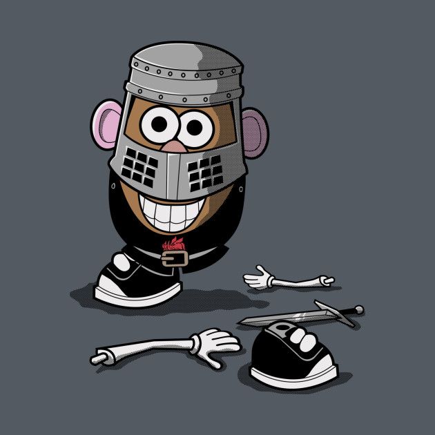 MR POTATO BLACK KNIGHT